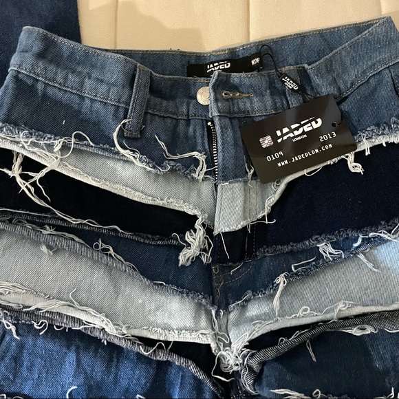 JADED LONDON LAYERED DENIM JEANS 👖